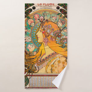 Zodiac, Mucha Bath Towel