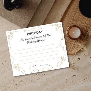 Zodiac My Favourite Memory Of The Birthday Honoree