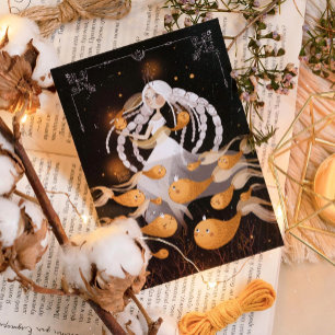 Zodiac Pisces by Alexandra Dikaia Poster