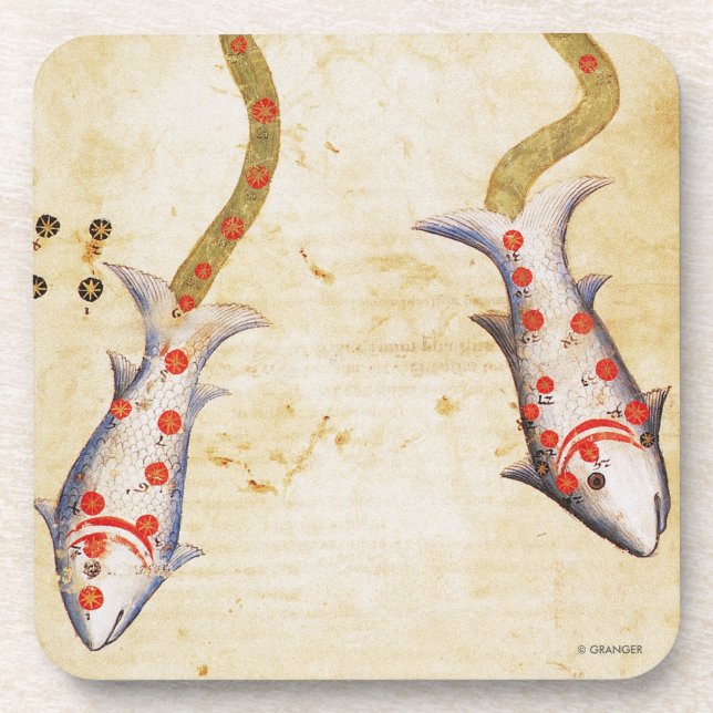 Zodiac: Pisces, C1350 Coaster (Front)