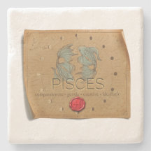 Zodiac - Pisces - Coaster