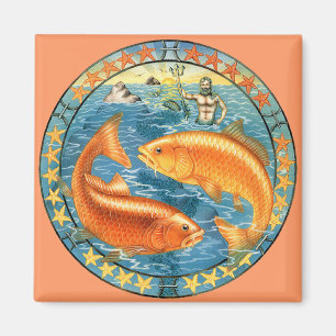 Zodiac Pisces - Customise it! Magnet