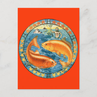 Zodiac Pisces - Customise it! Postcard