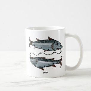Zodiac: Pisces In Colour Coffee Mug