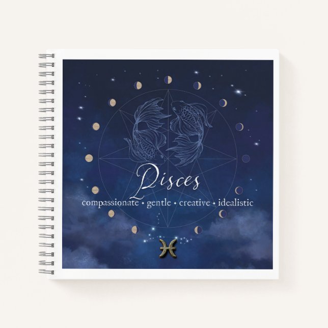 Zodiac - Pisces - Journal (Front)