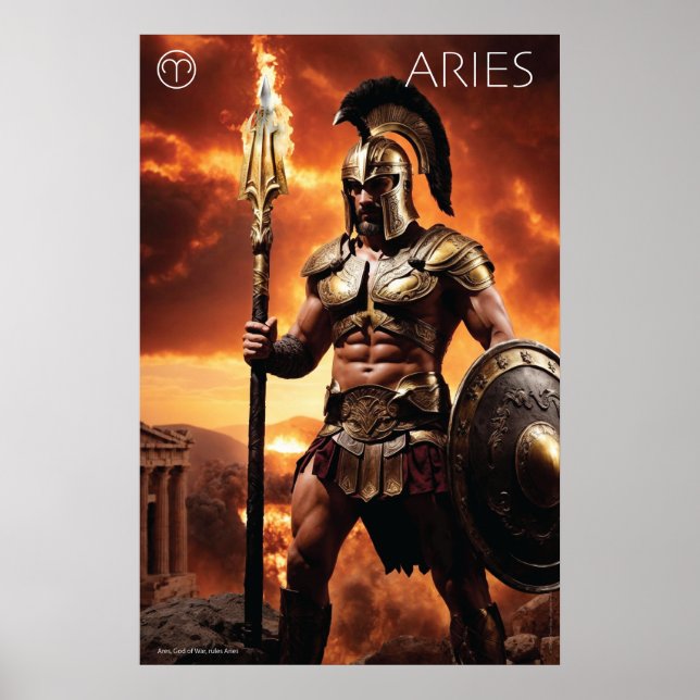 Zodiac Power: Aries Poster (Front)