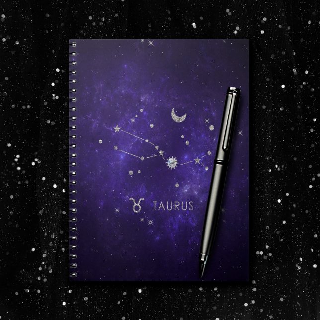 Zodiac Purple Taurus | Cosmic Astrology Horoscope Notebook (Creator Uploaded)