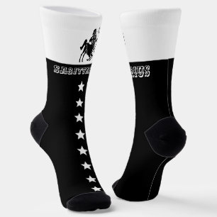 Zodiac Sagittarius sign  Socks