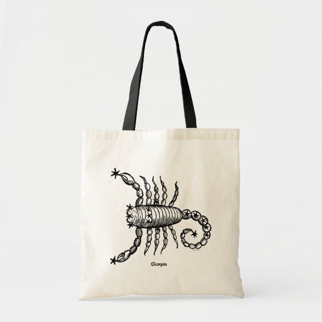 Zodiac: Scorpio, 1482 Tote Bag (Front)