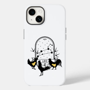 Zodiac Sign and Matching Pets. Leo - Chicken.w Case-Mate iPhone 14 Case