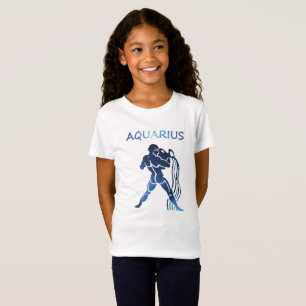 Zodiac sign Aquarius Ringer T-Shirt