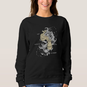 Zodiac sign Aquarius   Sweatshirt
