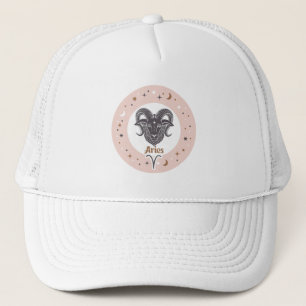 Zodiac Sign Aries Trucker Hat