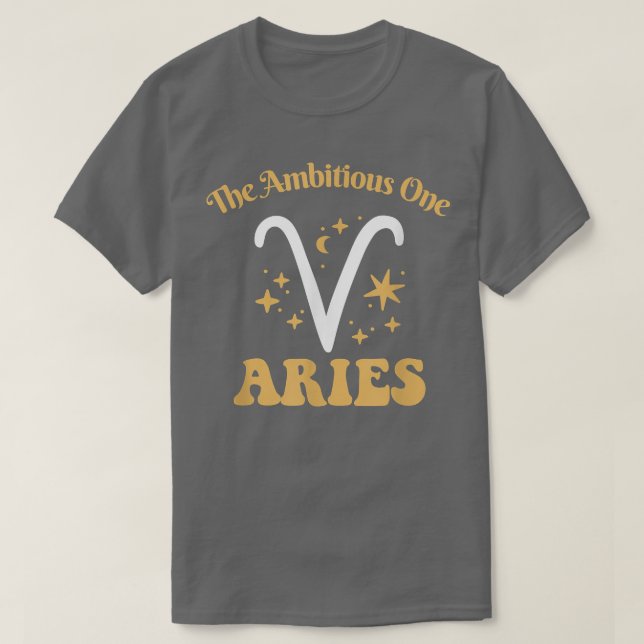 Zodiac Sign Bachelorette Party Aries Bride Bridesm T-Shirt (Design Front)