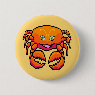Zodiac sign Cancer 6 Cm Round Badge