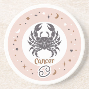 Zodiac Sign Cancer Coaster
