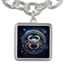 Zodiac Sign Cancer Marble Star Background