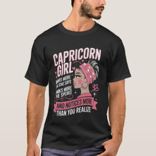 Zodiac Sign Capricorn Sign Constellation Birthday T-Shirt