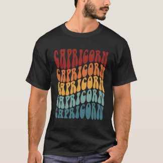 Zodiac Sign Capricorn T-Shirt