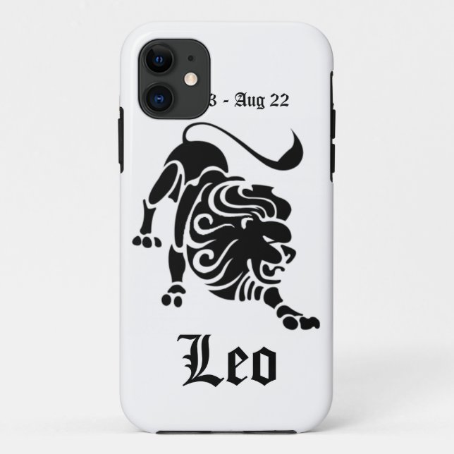 Zodiac Sign - Leo Case-Mate iPhone Case (Back)