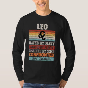 Zodiac Sign Leo Hated By Many Graphic T-Shirt