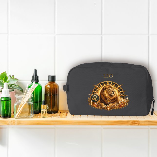 Zodiac Sign Leo Personalised Dopp Kit (Creator Uploaded)
