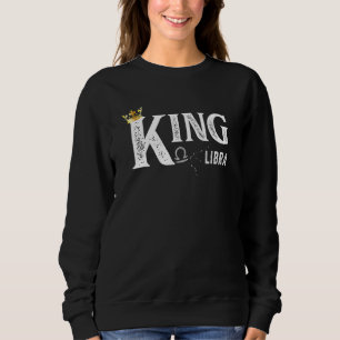 Zodiac Sign Libra Team Normal King Libra Zodiac Sweatshirt