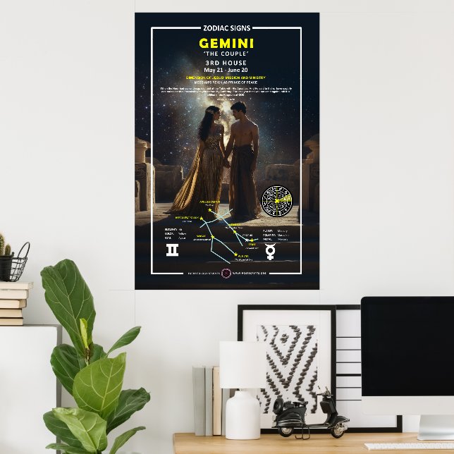 Zodiac Sign of Gemini (Home Office)