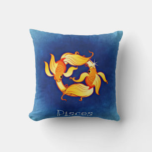 Zodiac sign Pisces Cushion
