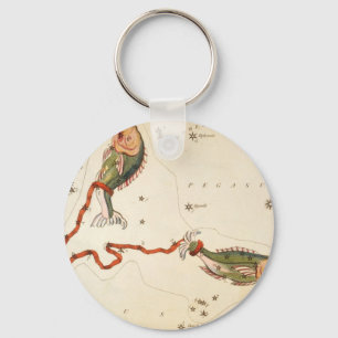 "Zodiac Sign: Pisces" keychain