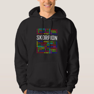 Zodiac Sign Scorpio Hoodie