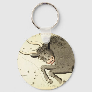 Zodiac Sign: Taurus keychain