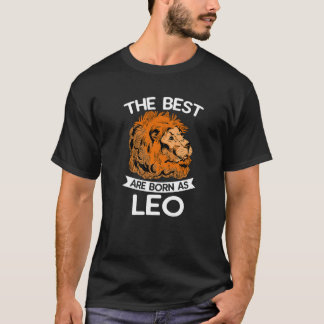 Zodiac Signs Astrology Horoscope Astrologer Leo J T-Shirt