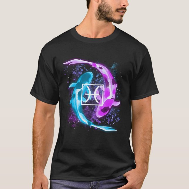 Zodiac Signs Pieces Horoscope Astrologer T-Shirt (Front)