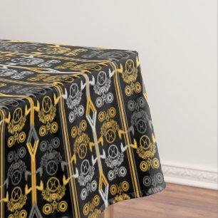Zodiac signs, Pisces Tablecloth