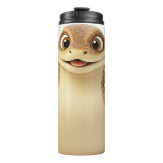Zodiac Snake Gentle Cartoon Thermal Tumbler