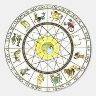 Zodiac sticker