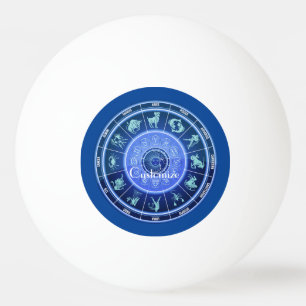 Zodiac Sun Sign Astrology Calendar Thunder_Cove Ping Pong Ball