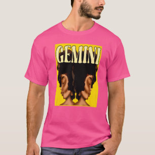 Zodiac Sun Sign Gemini  Astrology  Horoscope T-Shirt
