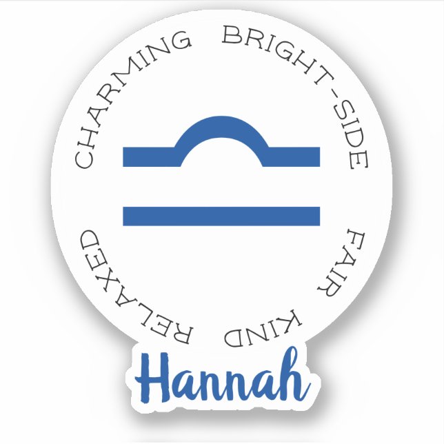 Zodiac Symbol Libra (Front)