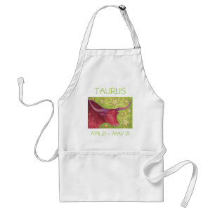 Zodiac Taurus apron
