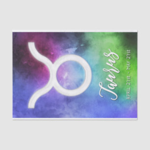 Zodiac : Taurus Dates Tissue Paper