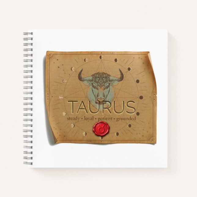 Zodiac - Taurus - Journal (Front)