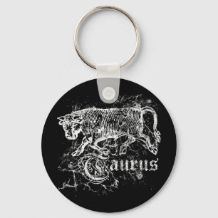 Zodiac Taurus Key Ring