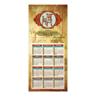 ZODIAC Taurus - Rackcard / Postcard / Calendar Rack Card
