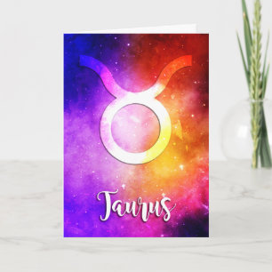 Zodiac : Taurus Space Candy Card
