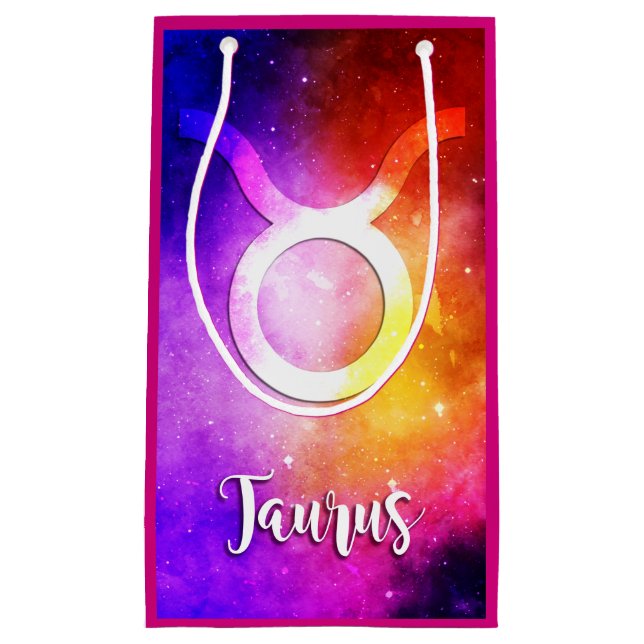 Zodiac : Taurus Space Candy Small Gift Bag (Front)