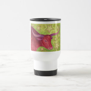 Zodiac Taurus travel/commuter mug