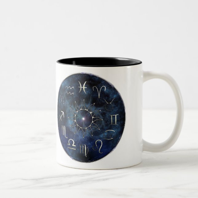 Zodiac Two-Tone Coffee Mug (Right)