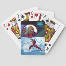 Zodiac Universe - Aquarius - Classic Playing Cards